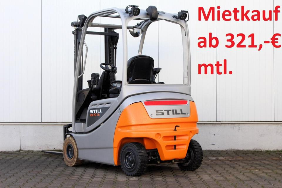 STILL RX20-16P - 2017 - 1600kg - Chariot élévateur électrique: photos 1 STILL RX20-16P - 2017 - 1600kg - Chariot élévateur électrique: photos 1