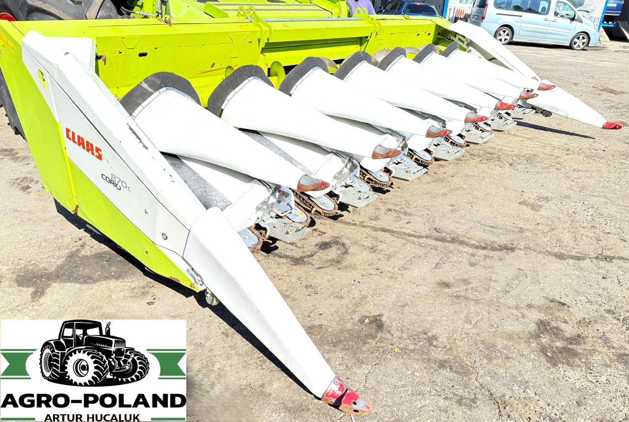 CLAAS CORIO 870 C - 2016 ROK - Cueilleur de maïs: photos 2 CLAAS CORIO 870 C - 2016 ROK - Cueilleur de maïs: photos 2