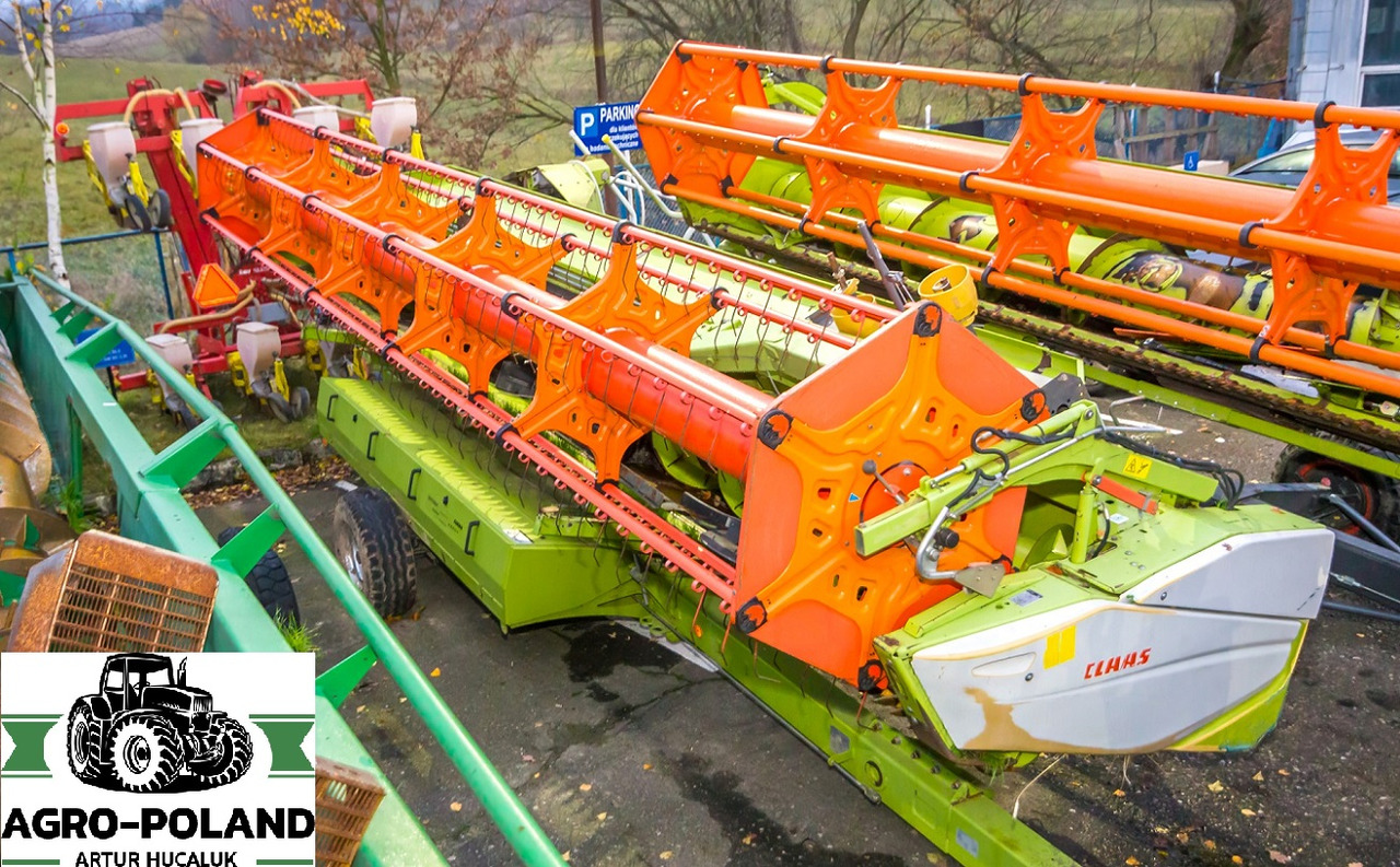 CLAAS VARIO 750 (NOWY MODEL)- 2013 ROK + WÓZEK + KOSY BOCZNE - Moissoneuse: photos 1 CLAAS VARIO 750 (NOWY MODEL)- 2013 ROK + WÓZEK + KOSY BOCZNE - Moissoneuse: photos 1