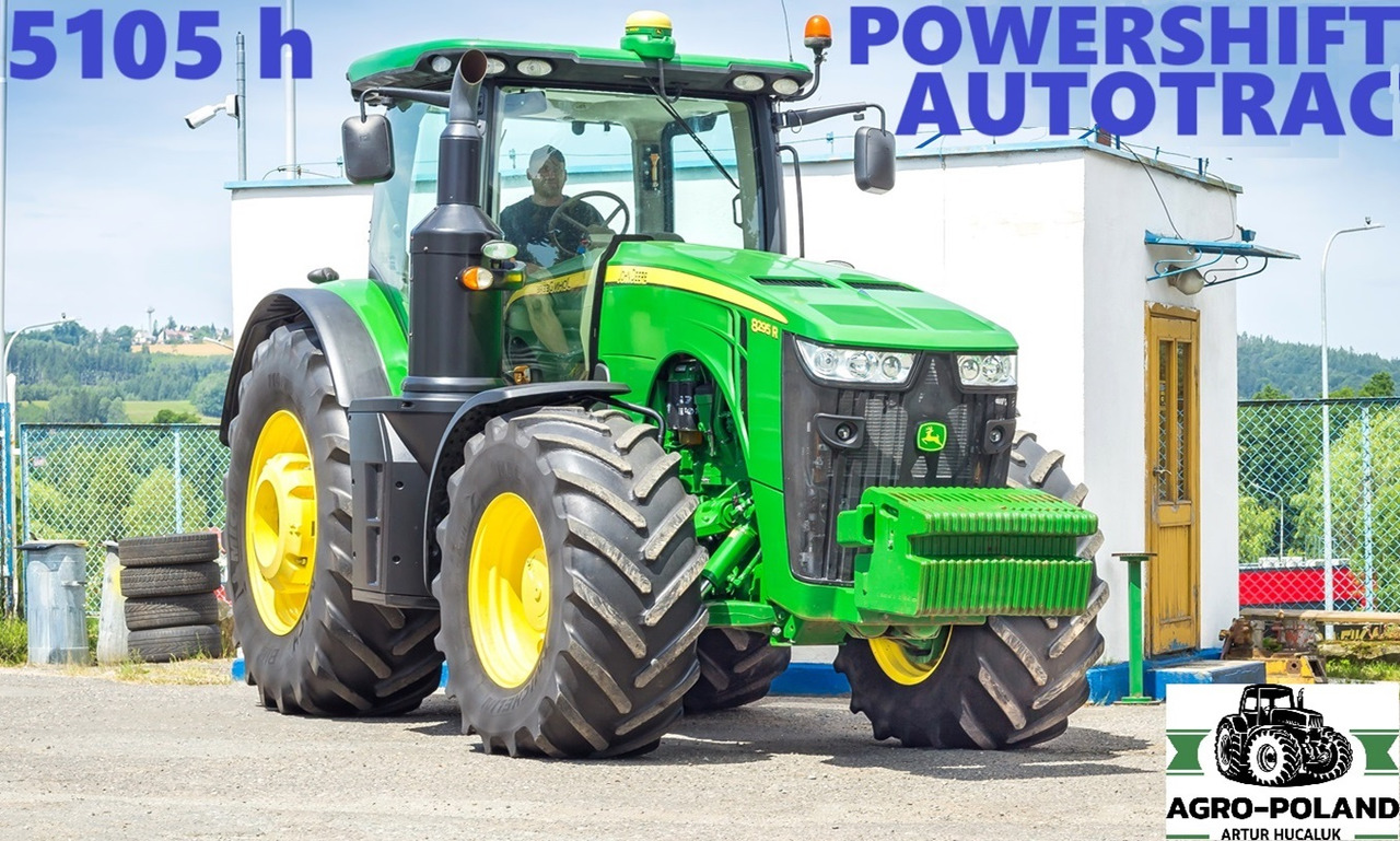 JOHN DEERE 8295 R - 5105 h - POWERSHIFT - AUTOTRAC - 2016 ROK - ORYGINALNE OPONY - Tracteur agricole: photos 1 JOHN DEERE 8295 R - 5105 h - POWERSHIFT - AUTOTRAC - 2016 ROK - ORYGINALNE OPONY - Tracteur agricole: photos 1