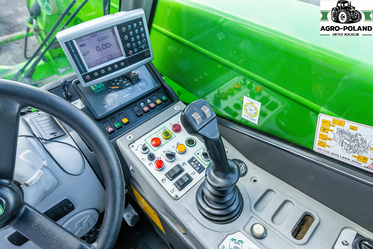 MERLO P 41.7 FARMER - 2010 ROK - WAGA - ŁYŻKA 2.5 M3- WIDŁY + UKŁAD PNEUMATYCZNY — crédit-bail MERLO P 41.7 FARMER - 2010 ROK - WAGA - ŁYŻKA 2.5 M3- WIDŁY + UKŁAD PNEUMATYCZNY: photos 9