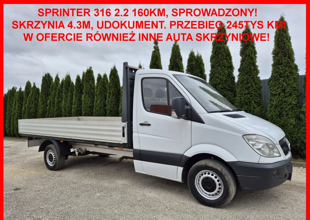 Mercedes-Benz 316CDI 2.2 160KM - Utilitaire plateau: photos 1 Mercedes-Benz 316CDI 2.2 160KM - Utilitaire plateau: photos 1