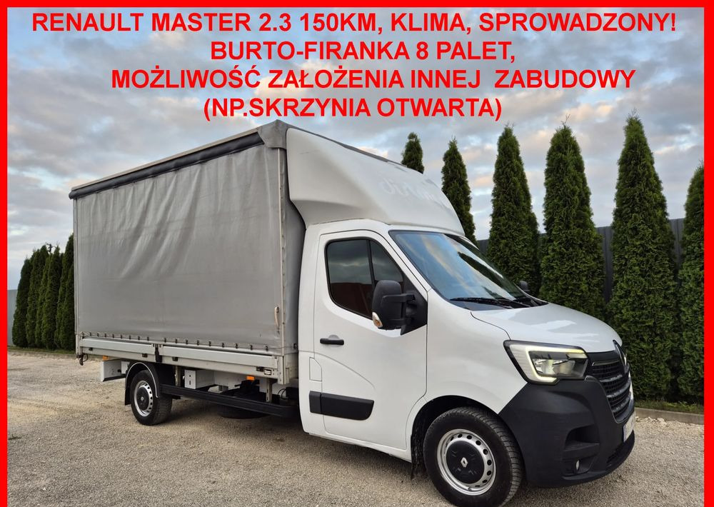 Renault Master 2.3 150KM - Utilitaire rideaux coulissants (PLSC): photos 1 Renault Master 2.3 150KM - Utilitaire rideaux coulissants (PLSC): photos 1