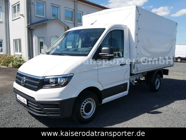 Volkswagen Crafter 35 TDI VA Einzelkabine Pritsche Plane - Utilitaire rideaux coulissants (PLSC): photos 1 Volkswagen Crafter 35 TDI VA Einzelkabine Pritsche Plane - Utilitaire rideaux coulissants (PLSC): photos 1