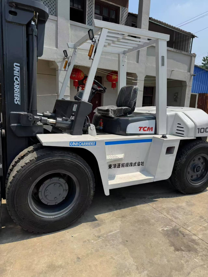 TCM fd100 used 2024 japan brand diesel forklift 10 ton class forklift - Chariot élévateur diesel: photos 3 TCM fd100 used 2024 japan brand diesel forklift 10 ton class forklift - Chariot élévateur diesel: photos 3