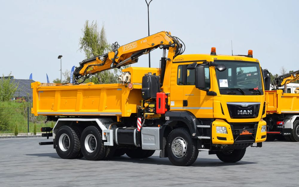 MAN TGS 26.400 / 6x4 / EURO 6 / UDT / HDS FASSI 165 / WYSUW x3 / ROTATOR / CHWYTAK / STEROWANIE RADIOWE / WZMOCNIONA RAMA / WYWROTKA / HYDROBURTA / AUTOMAT / 2017 / NOWE OPONY - 100% / NISKI PRZEBIEG - Autre matériel: photos 3 MAN TGS 26.400 / 6x4 / EURO 6 / UDT / HDS FASSI 165 / WYSUW x3 / ROTATOR / CHWYTAK / STEROWANIE RADIOWE / WZMOCNIONA RAMA / WYWROTKA / HYDROBURTA / AUTOMAT / 2017 / NOWE OPONY - 100% / NISKI PRZEBIEG - Autre matériel: photos 3