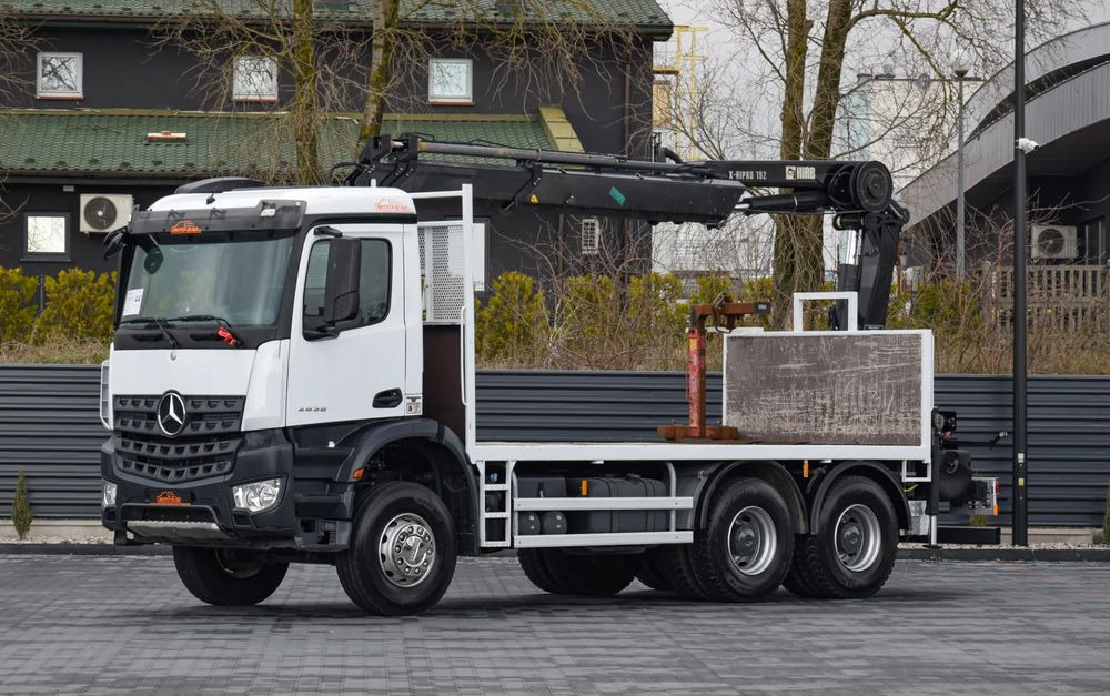 Mercedes-Benz AROCS 2636 / 6x4 / HIAB X-HIPRO 192 E-3 / WYSUW x3 / ROTATOR / STEROWANIE RADIOWE / UDT / PODPORY HYDRAULICZNE / AUTOMAT / KAMERA COFANIA / NISKI PRZEBIEG / SPROWADZONY - Autre matériel: photos 1 Mercedes-Benz AROCS 2636 / 6x4 / HIAB X-HIPRO 192 E-3 / WYSUW x3 / ROTATOR / STEROWANIE RADIOWE / UDT / PODPORY HYDRAULICZNE / AUTOMAT / KAMERA COFANIA / NISKI PRZEBIEG / SPROWADZONY - Autre matériel: photos 1