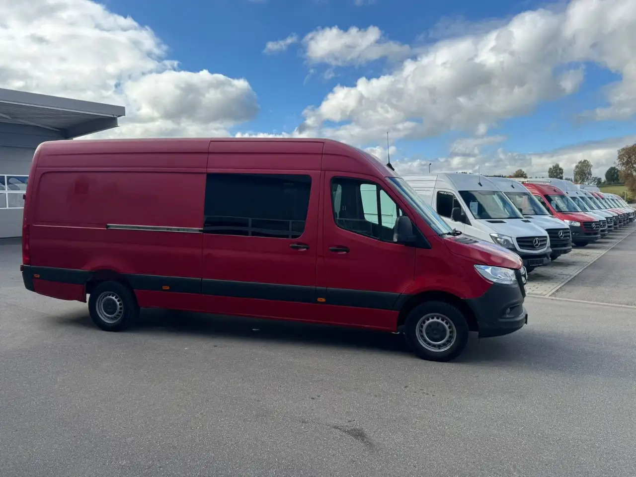 Mercedes-Benz Sprinter 317 CDI Maxi Lang Mixto AHK 3,5t MBUX - Fourgon utilitaire, Utilitaire double cabine: photos 3 Mercedes-Benz Sprinter 317 CDI Maxi Lang Mixto AHK 3,5t MBUX - Fourgon utilitaire, Utilitaire double cabine: photos 3