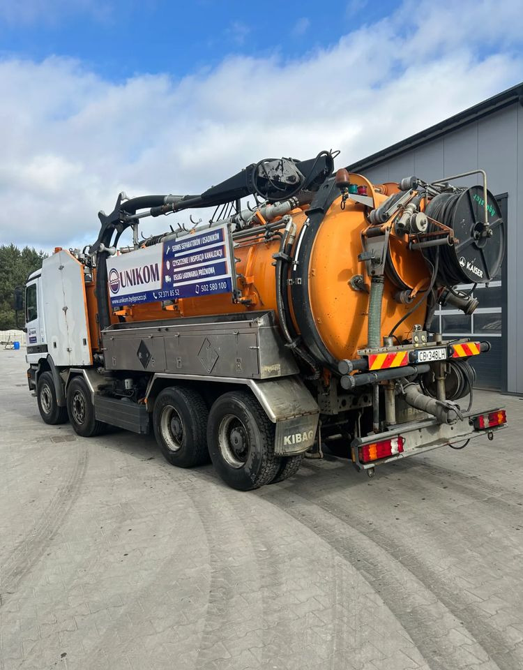 Mercedes-Benz ACTROS 3243 KAISER AQUASTER WUKO - Camion vidangeur: photos 5 Mercedes-Benz ACTROS 3243 KAISER AQUASTER WUKO - Camion vidangeur: photos 5