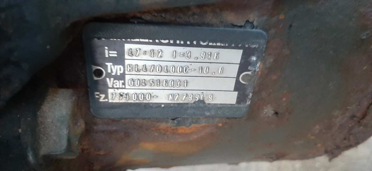Essieu arrière pour Camion Gebrauchte DB Atego 12 - 18, Hypoidachse, 13 Tonnen, Artikel - Nr. : 81.99999 - 9999: photos 16 Essieu arrière pour Camion Gebrauchte DB Atego 12 - 18, Hypoidachse, 13 Tonnen, Artikel - Nr. : 81.99999 - 9999: photos 16