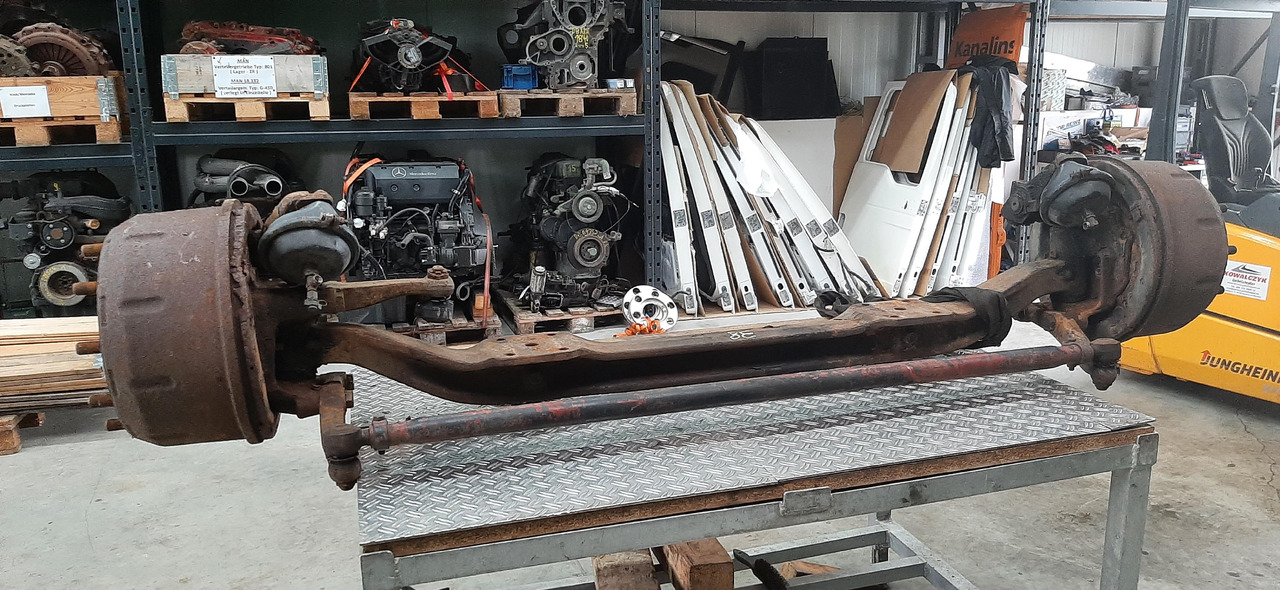 Gebrauchte MAN 19.422, F90, Vorderachse, Artikel - Nr. : 81.99999 - 9999 - Essieu avant pour Camion: photos 4 Gebrauchte MAN 19.422, F90, Vorderachse, Artikel - Nr. : 81.99999 - 9999 - Essieu avant pour Camion: photos 4