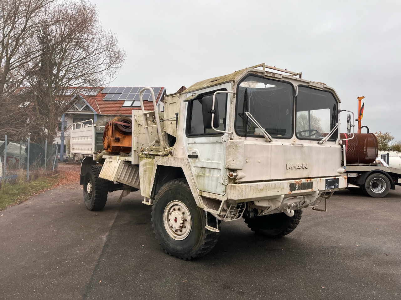 MAN MAN Kat 1 Kat1 4x4 - Camion plateau: photos 3 MAN MAN Kat 1 Kat1 4x4 - Camion plateau: photos 3