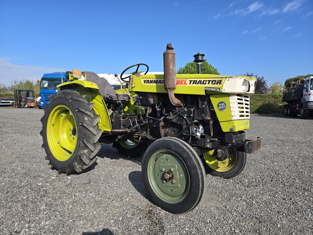 Yanmar YM240 - Micro tracteur: photos 1 Yanmar YM240 - Micro tracteur: photos 1