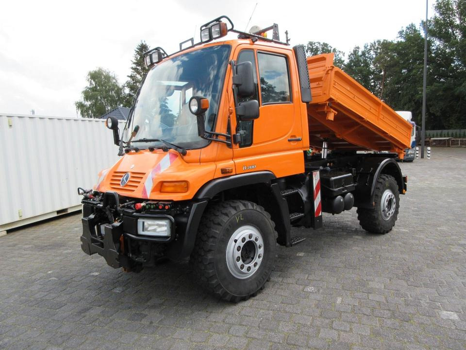 Unimog U 400, DSK., Langer Radstand, Klima - Camion benne: photos 1 Unimog U 400, DSK., Langer Radstand, Klima - Camion benne: photos 1