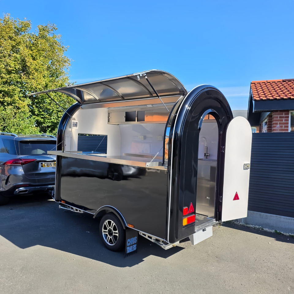Customizable Mini Outdoor Service Cart Towable Mobile Food Truck for Coffee & Ic - Remorque magasin: photos 3 Customizable Mini Outdoor Service Cart Towable Mobile Food Truck for Coffee & Ic - Remorque magasin: photos 3
