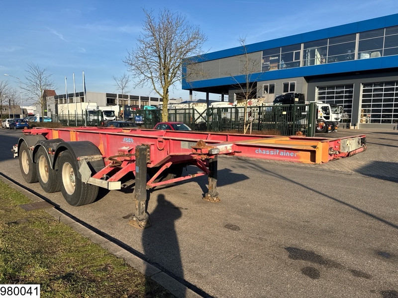Semi-remorque porte-conteneur/ Caisse mobile ASCA Chassis 20 ft, ADR: photos 8