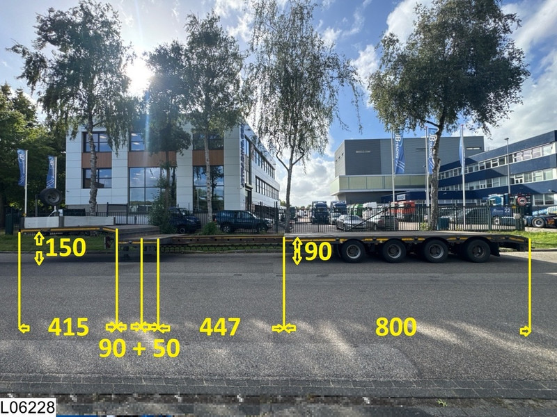 Broshuis Lowbed 54.000 KG, Extendable - Semi-remorque surbaissé: photos 2 Broshuis Lowbed 54.000 KG, Extendable - Semi-remorque surbaissé: photos 2