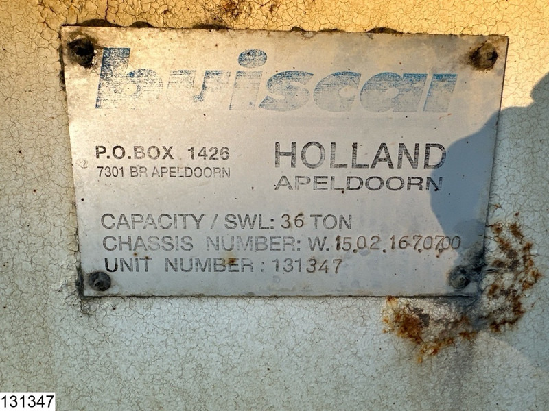 Semi-remorque porte-conteneur/ Caisse mobile Buiscar HD36 10ft, 20ft, 30ft, 36.000KG: photos 10 Semi-remorque porte-conteneur/ Caisse mobile Buiscar HD36 10ft, 20ft, 30ft, 36.000KG: photos 10