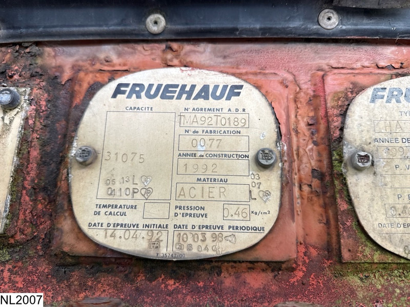 Semi-remorque citerne Fruehauf Bitum 31075 liter: photos 8