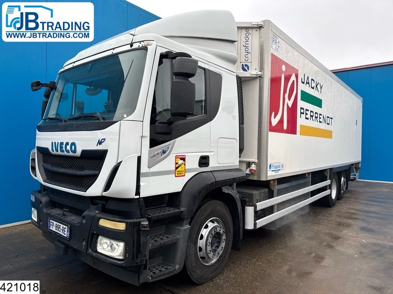 Iveco Stralis 400 CNG-LNG 6x2, EURO 6, Retarder, Cryofridge, Dhollandia - Camion frigorifique: photos 1 Iveco Stralis 400 CNG-LNG 6x2, EURO 6, Retarder, Cryofridge, Dhollandia - Camion frigorifique: photos 1