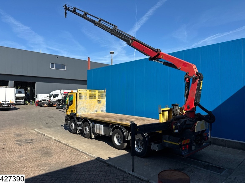 Iveco Stralis 480 8X4, EURO 6D, Retarder, Palfinger - Camion plateau, Camion grue: photos 4 Iveco Stralis 480 8X4, EURO 6D, Retarder, Palfinger - Camion plateau, Camion grue: photos 4