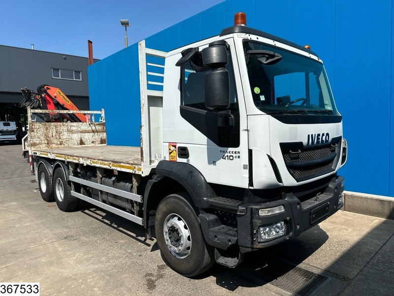 Iveco Trakker 410 6X4, EURO 6, Steel suspension, Retarder - Camion plateau, Camion grue: photos 3 Iveco Trakker 410 6X4, EURO 6, Steel suspension, Retarder - Camion plateau, Camion grue: photos 3