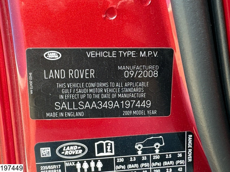 Land Rover SPORT Range rover V8 Supercharger, Petrol, 390 HP - SUV: photos 5 Land Rover SPORT Range rover V8 Supercharger, Petrol, 390 HP - SUV: photos 5