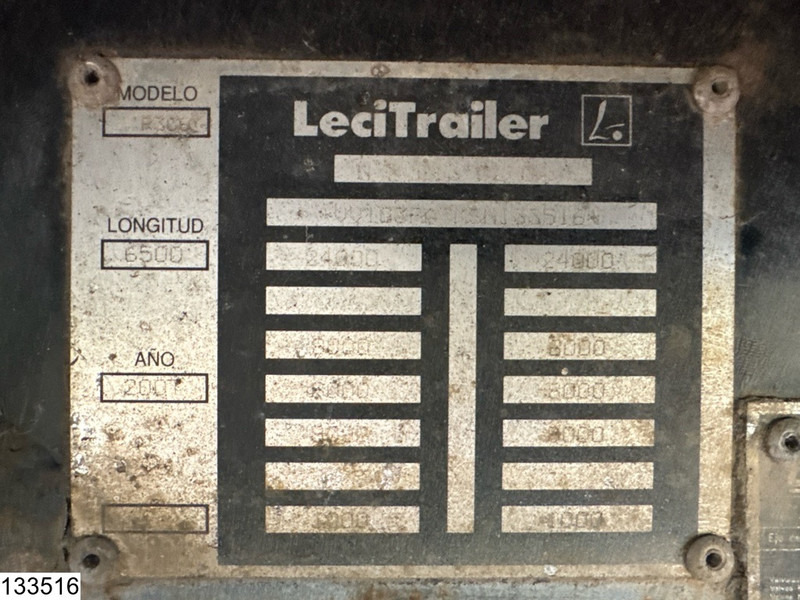 Lecitrailer open laadbak - Remorque plateau: photos 4 Lecitrailer open laadbak - Remorque plateau: photos 4