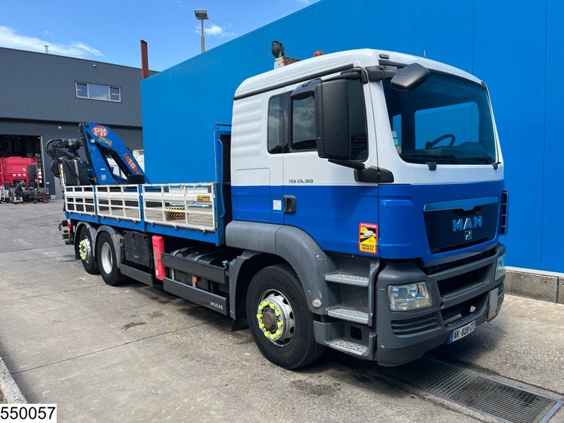 MAN TGS 26 360 6x4, EURO 5, PM, Remote, Hydrodrive - Camion plateau, Camion grue: photos 3 MAN TGS 26 360 6x4, EURO 5, PM, Remote, Hydrodrive - Camion plateau, Camion grue: photos 3
