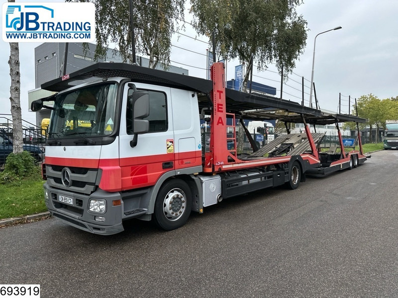 Mercedes-Benz Actros 1841 EURO 5, Lohr, Multilohr, Retarder, Combi - Camion porte-voitures: photos 1 Mercedes-Benz Actros 1841 EURO 5, Lohr, Multilohr, Retarder, Combi - Camion porte-voitures: photos 1
