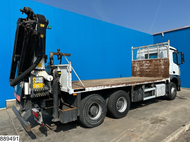 Mercedes-Benz Arocs 2636 6X4, EURO 6, Steel suspension, Palfinger - Camion plateau, Camion grue: photos 2 Mercedes-Benz Arocs 2636 6X4, EURO 6, Steel suspension, Palfinger - Camion plateau, Camion grue: photos 2