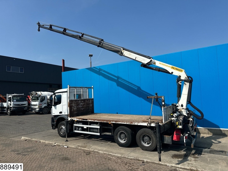 Mercedes-Benz Arocs 2636 6X4, EURO 6, Steel suspension, Palfinger - Camion plateau, Camion grue: photos 4 Mercedes-Benz Arocs 2636 6X4, EURO 6, Steel suspension, Palfinger - Camion plateau, Camion grue: photos 4