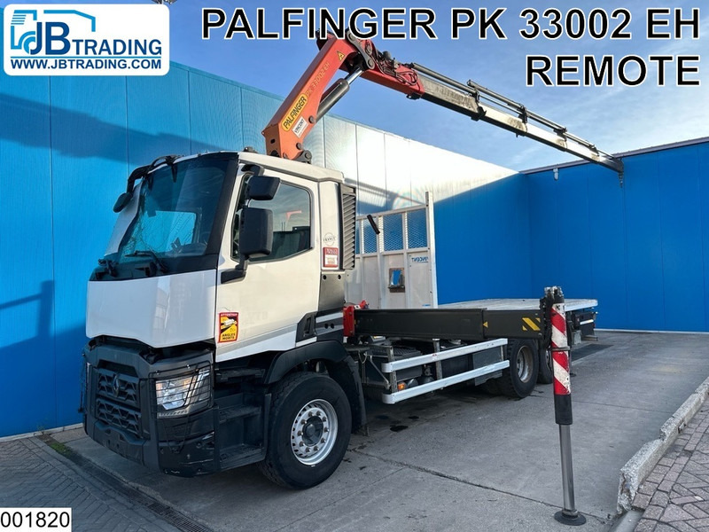 Renault C 460 6x2, EURO 6, Palfinger, Retarder - Camion plateau, Camion grue: photos 1 Renault C 460 6x2, EURO 6, Palfinger, Retarder - Camion plateau, Camion grue: photos 1
