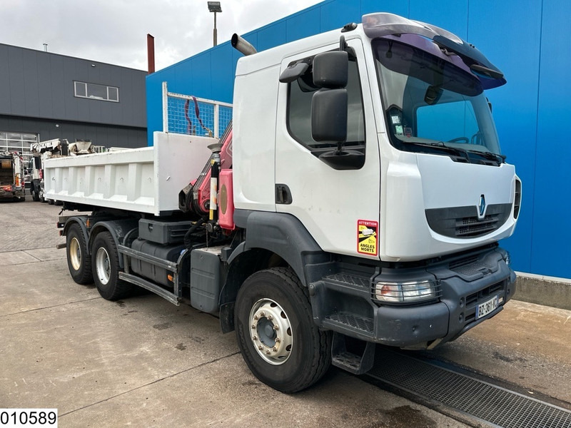 Renault Kerax 430 Dxi 6x4, EURO 5, Leaf spring suspension, Fassi - Camion benne, Camion grue: photos 3 Renault Kerax 430 Dxi 6x4, EURO 5, Leaf spring suspension, Fassi - Camion benne, Camion grue: photos 3