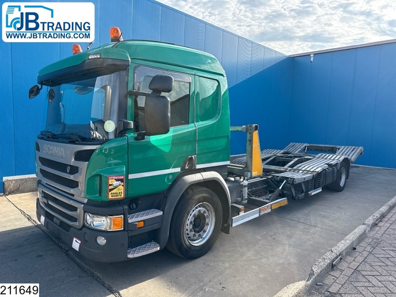 Scania P 450 EURO6, Trucktransport, Retarder, Rolfo - Camion porte-voitures: photos 1 Scania P 450 EURO6, Trucktransport, Retarder, Rolfo - Camion porte-voitures: photos 1