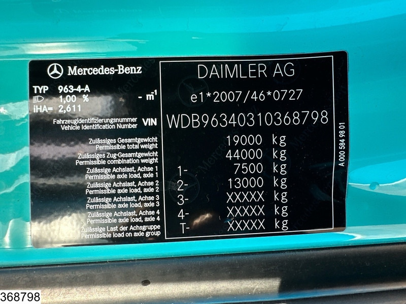 Mercedes-Benz Actros 1848 EURO 6, Retarder, PTO, Standairco - Tracteur routier: photos 5 Mercedes-Benz Actros 1848 EURO 6, Retarder, PTO, Standairco - Tracteur routier: photos 5