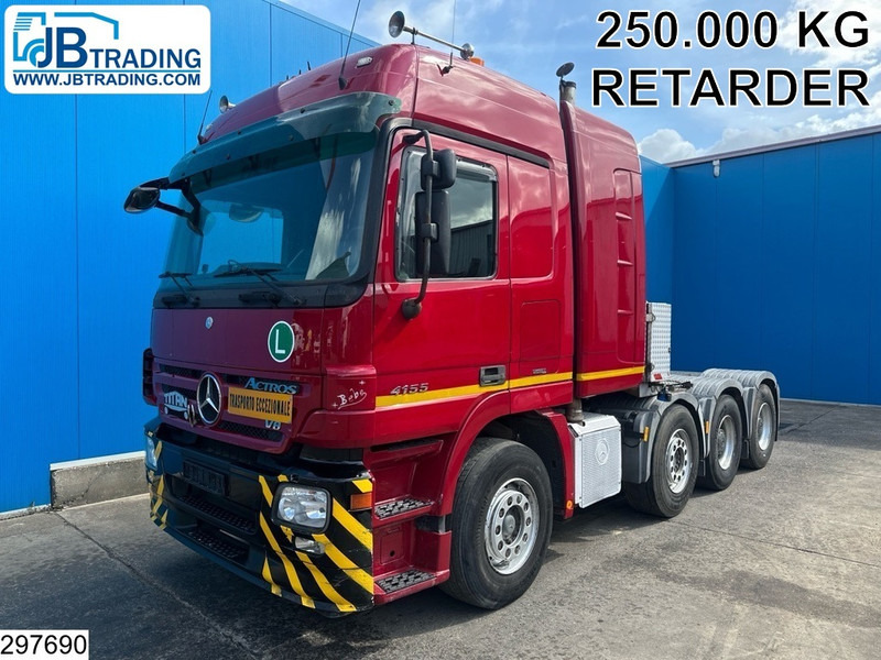 Mercedes-Benz Actros 4155 8X4, EURO 5, Retarder, Standairco, 250.000 KG - Tracteur routier: photos 1 Mercedes-Benz Actros 4155 8X4, EURO 5, Retarder, Standairco, 250.000 KG - Tracteur routier: photos 1