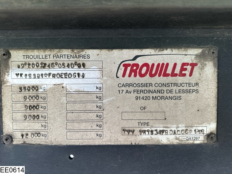 Trouillet Koel vries Carrier Vector 1950 , 2 Cooling units, Dhollandia - Semi-remorque frigorifique: photos 4 Trouillet Koel vries Carrier Vector 1950 , 2 Cooling units, Dhollandia - Semi-remorque frigorifique: photos 4