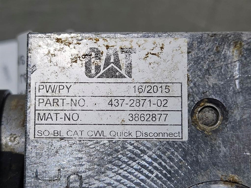 Cat 907M-437-2871-02-Valve/Ventile/Ventiel - Hydraulique pour Engins de chantier: photos 4 Cat 907M-437-2871-02-Valve/Ventile/Ventiel - Hydraulique pour Engins de chantier: photos 4