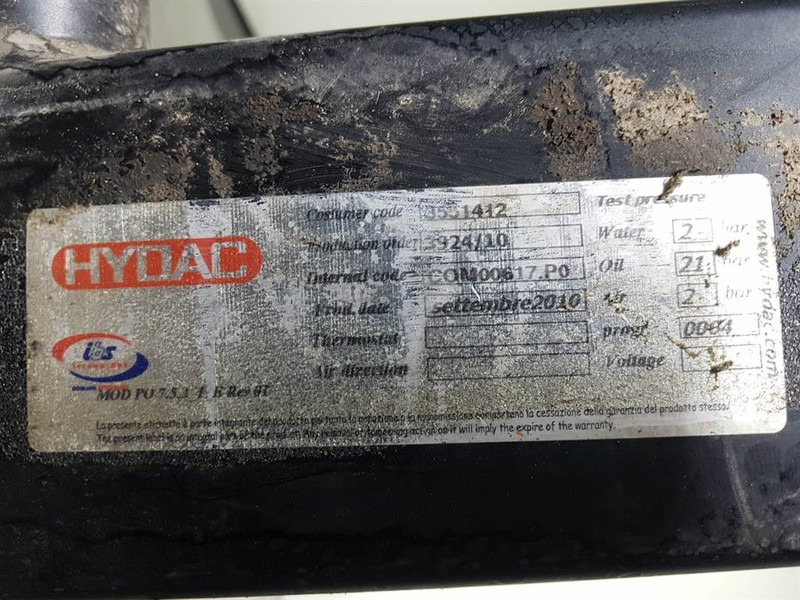 Hydac CMS-Combination Cooler/Kühler/Koeler - Moteur et pièces pour Engins de chantier: photos 4 Hydac CMS-Combination Cooler/Kühler/Koeler - Moteur et pièces pour Engins de chantier: photos 4