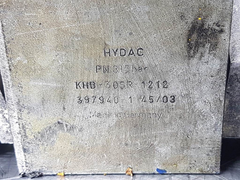 Hydac KHB-30SR-1212 - Caterpillar 928 G - Valve - Hydraulique: photos 3 Hydac KHB-30SR-1212 - Caterpillar 928 G - Valve - Hydraulique: photos 3
