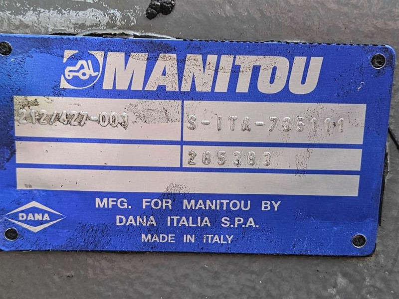 Manitou MT932-Spicer Dana 212/427-003-Axle/Achse/As - Essieu et pièces pour Engins de chantier: photos 5 Manitou MT932-Spicer Dana 212/427-003-Axle/Achse/As - Essieu et pièces pour Engins de chantier: photos 5