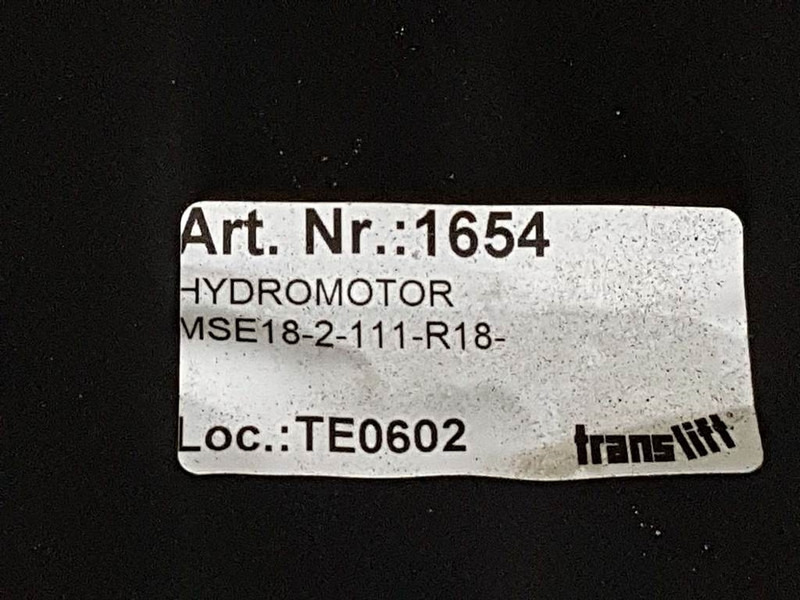 TRANSLIFT -Poclain MSE18-2-111-R18-Wheel motor/Radmotor — crédit-bail TRANSLIFT -Poclain MSE18-2-111-R18-Wheel motor/Radmotor: photos 6 TRANSLIFT -Poclain MSE18-2-111-R18-Wheel motor/Radmotor — crédit-bail TRANSLIFT -Poclain MSE18-2-111-R18-Wheel motor/Radmotor: photos 6