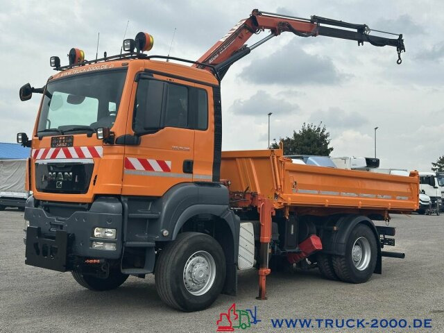 MAN 18.320 4x4 Atlas Kran + Winterdienstausstattung - Camion benne, Camion grue: photos 5 MAN 18.320 4x4 Atlas Kran + Winterdienstausstattung - Camion benne, Camion grue: photos 5