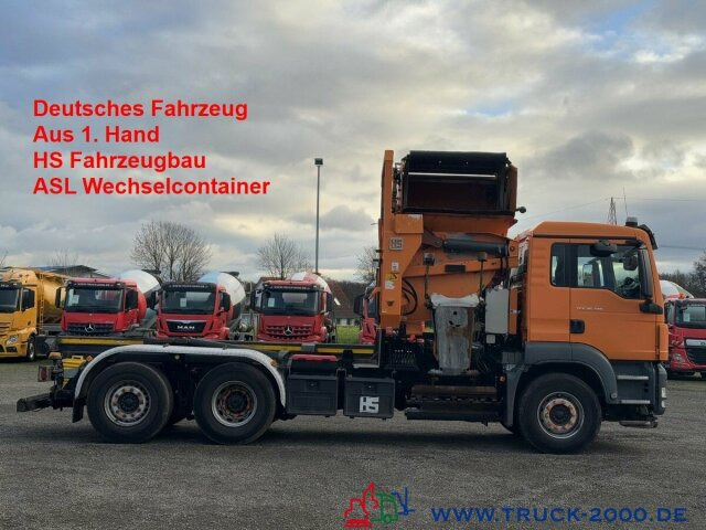 MAN TGS 26.320 HS Fahrzeugbau ASF Wechselcontainer - Benne à ordures ménagères: photos 1 MAN TGS 26.320 HS Fahrzeugbau ASF Wechselcontainer - Benne à ordures ménagères: photos 1