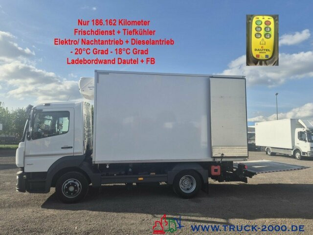 Mercedes-Benz 821 Carrier Xarios 600 - 20°- +18° LBW nur186TKM - Camion frigorifique: photos 1 Mercedes-Benz 821 Carrier Xarios 600 - 20°- +18° LBW nur186TKM - Camion frigorifique: photos 1