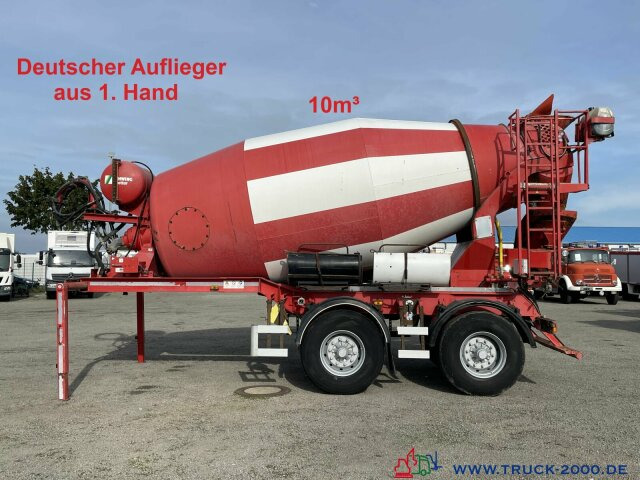 Stetter AM 10m³ FHAC Betonmischer/Concrete Mixer - Semi-remorque malaxeur: photos 1 Stetter AM 10m³ FHAC Betonmischer/Concrete Mixer - Semi-remorque malaxeur: photos 1