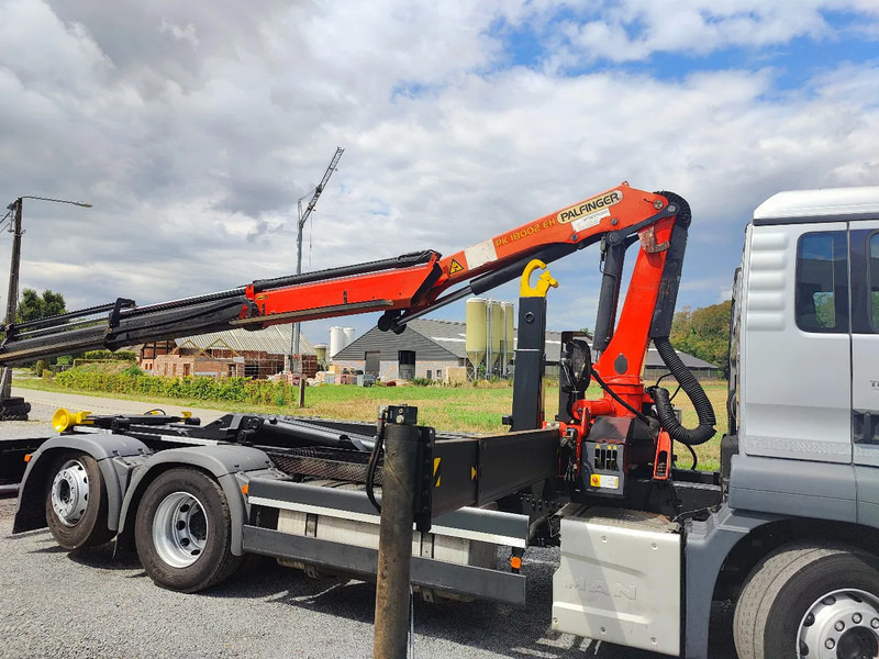 Camion ampliroll, Camion grue MAN TGS 26.420 Container / Palfinger PK18002: photos 8
