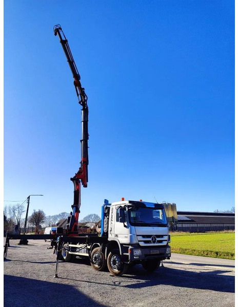 Camion grue Mercedes-Benz Actros 4151 V8 8x4 Palfinger PK78002: photos 16