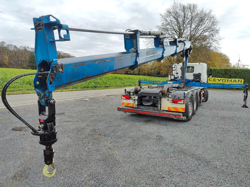 Scania P360 8x2 Tridem container Crane HIAB 244 - Camion ampliroll, Camion grue: photos 3 Scania P360 8x2 Tridem container Crane HIAB 244 - Camion ampliroll, Camion grue: photos 3
